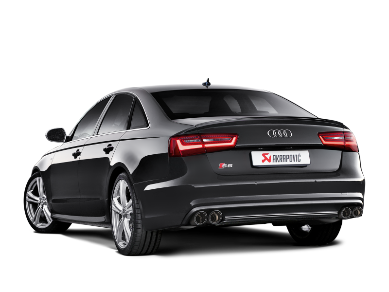 Akrapovic Akrapovic 13-17 Audi S6 Avant/Limousine (C7) Evolution Line Cat Back (Titanium) w/ Carbon Tips