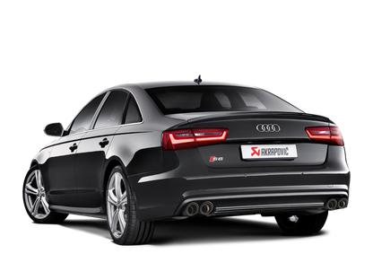 Akrapovic Akrapovic 13-17 Audi S6 Avant/Limousine (C7) Evolution Line Cat Back (Titanium) w/ Carbon Tips
