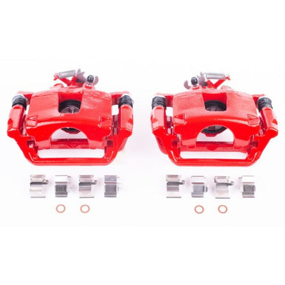 PowerStop Power Stop 12-16 Chrysler Town & Country Rear Red Calipers w/Brackets - Pair
