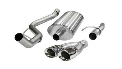 CORSA Performance Corsa 2011-2014 Ford F-150 5.0L V8 Polished Sport Cat-Back Exhaust
