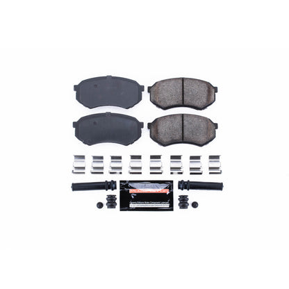 PowerStop Power Stop 88-91 Mazda 929 Front Z23 Evolution Sport Brake Pads w/Hardware