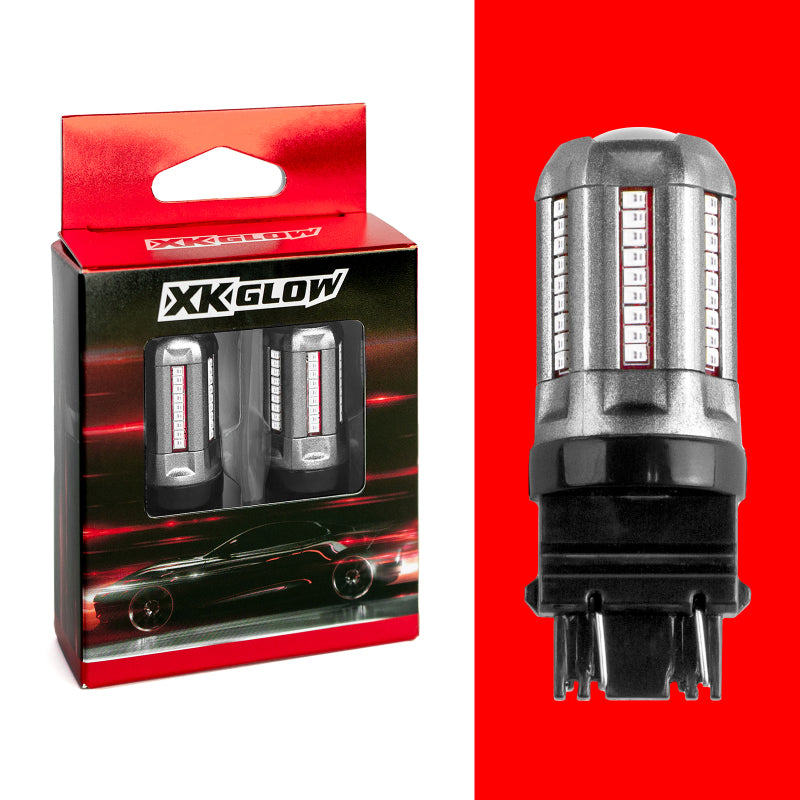 XKGLOW XK Glow 2pc Red 3156 Auto Bulb