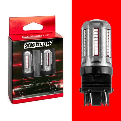 XKGLOW XK Glow 2pc Red 3156 Auto Bulb
