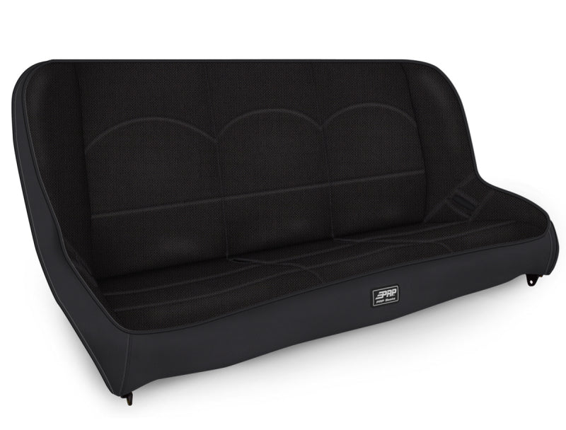PRP Seats PRP Jeep JKU/JLU Low Back Rear Bench - Black