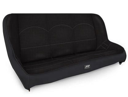 PRP Seats PRP Jeep JKU/JLU Low Back Rear Bench - Black