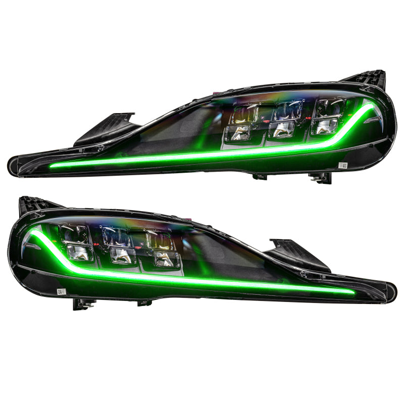 ORACLE Lighting Oracle 20-21 Toyota Supra GR RGB+A Headlight DRL Upgrade Kit - ColorSHIFT 2
