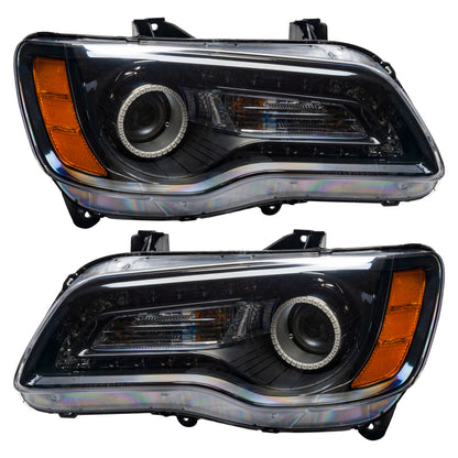 ORACLE Lighting Oracle 11-14 Chrysler 300C SMD HL - Black - NON HID - Blue