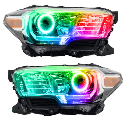 ORACLE Lighting Oracle Toyota Tacoma 16-18 Halo Kit - ColorSHIFT w/ BC1 Controller