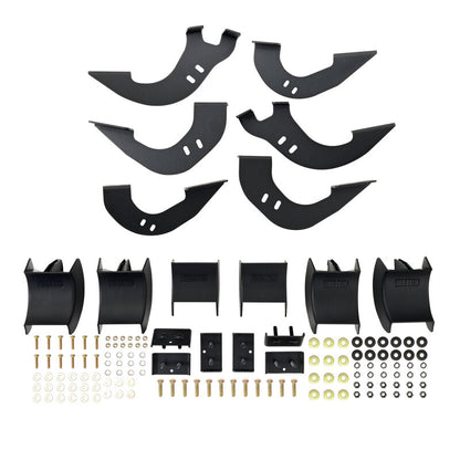 Westin 2024 Toyota Tacoma DC HDX Running Boards - Tex. Blk