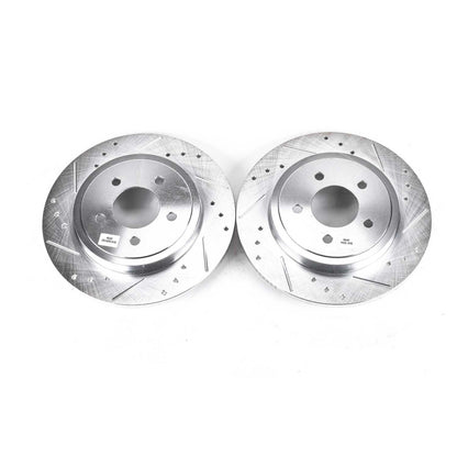 PowerStop Power Stop 05-08 Ford Escape Rear Evolution Drilled & Slotted Rotors - Pair
