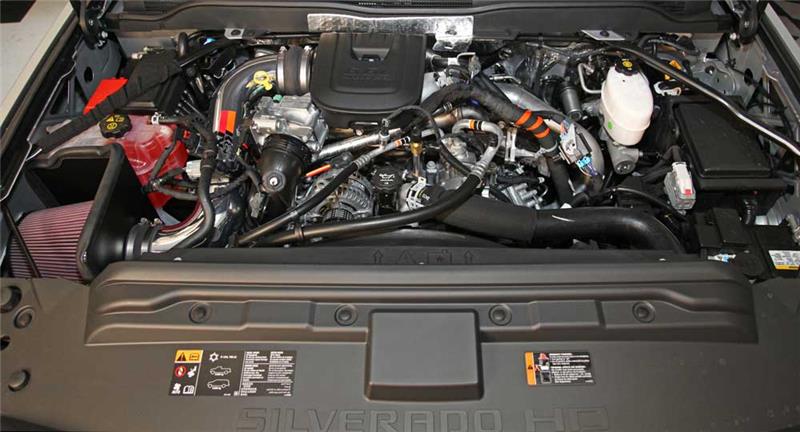 K&N Engineering K&N 77 Series Performance Intake Kit for 2015 Chevrolet Silverado/GMC Sierra 2500 / 3500 6.6L V8