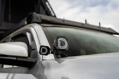 Diode Dynamics 16-21 Toyota Tacoma Stage Series 2in LED Ditch Light Kit Sport - White Combo