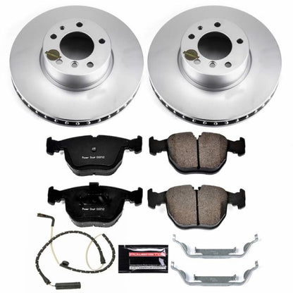 PowerStop Power Stop 97-00 BMW 540i Front Z23 Evolution Sport Coated Brake Kit