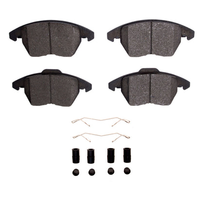 R1 Concepts R1 11-15 Peugeot RCZ (Mexico) Front Semi Met Pads & Hardware Kit