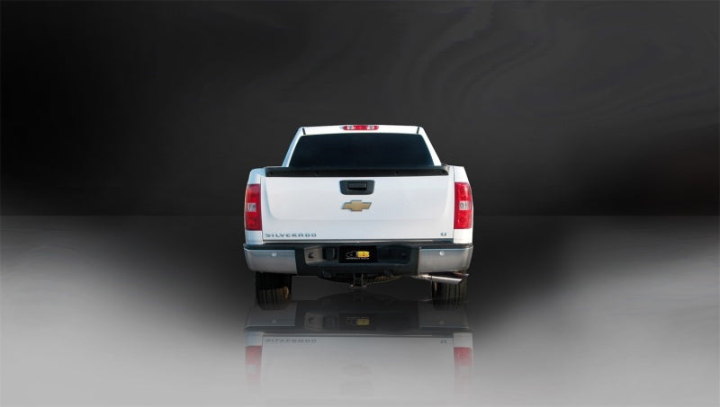 CORSA Performance Corsa 2010-2013 Chevrolet Silverado Ext. Cab/Std. Bed 1500 4.8L V8 Polished Sport Cat-Back Exhaust