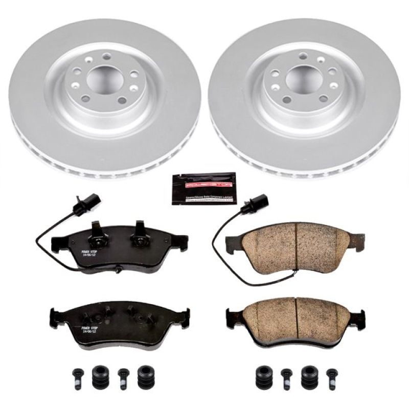 PowerStop Power Stop 09-11 Audi A6 Quattro Front Z23 Evolution Sport Coated Brake Kit