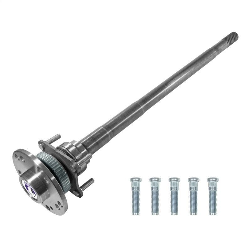 Yukon Gear & Axle Yukon Gear Left Rear 4340 Chromoly Double Drilled Axle Kit Jeep JL/JT Rubicon 32 Spline 32.2in Long