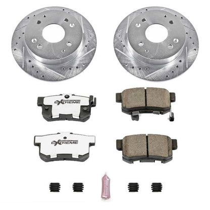 PowerStop Power Stop 98-99 Acura CL Rear Z26 Street Warrior Brake Kit