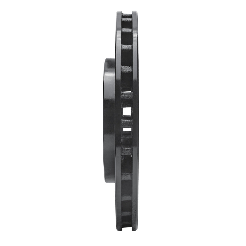 R1 Concepts R1 84-95 Chrysler Town & Country Front Right Drilled & Slotted Black Brake Rotor