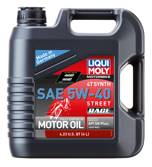 LIQUI MOLY 4L Motorbike 4T Synth 5W40 Street Race