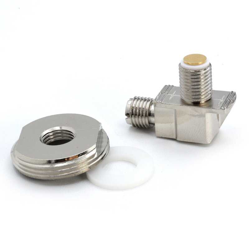 Rugged Radios NMO Bulkhead with Mini UHF Female Connector