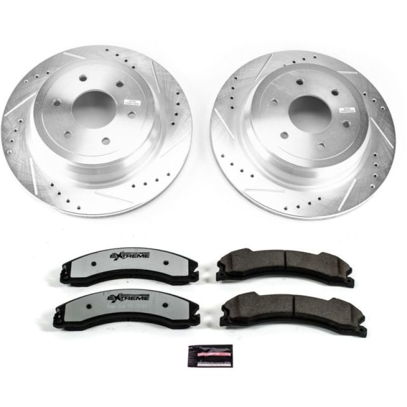 PowerStop Power Stop 16-18 Nissan Titan XD Rear Z36 Truck & Tow Brake Kit