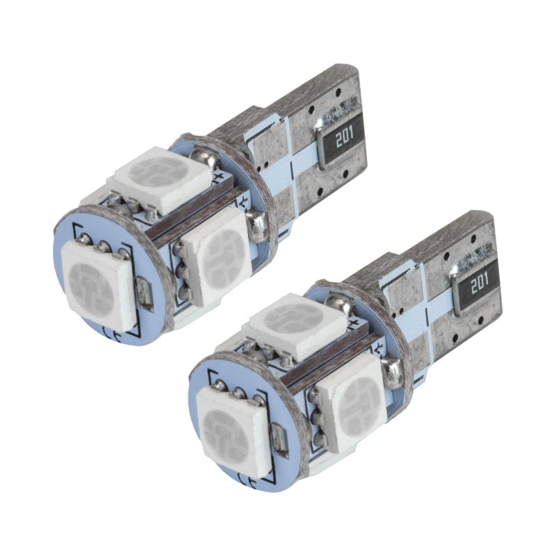 ORACLE Lighting Oracle T10 5 LED 3 Chip SMD Bulbs (Pair) - Amber