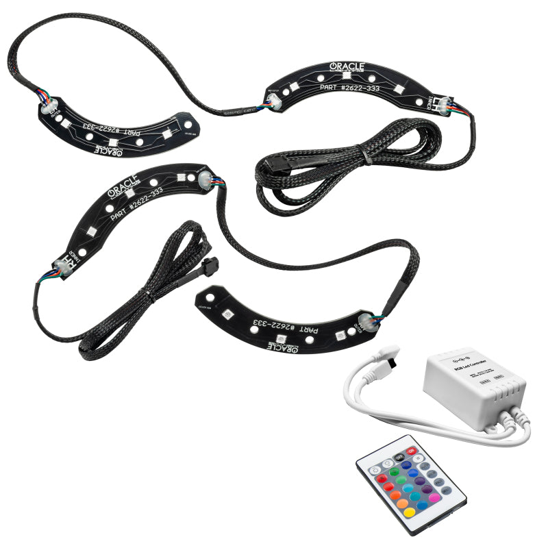 ORACLE Lighting Oracle 14-15 Chevy Camaro RS Headlight DRL Upgrade Kit - ColorSHIFT w/ Simple Controller