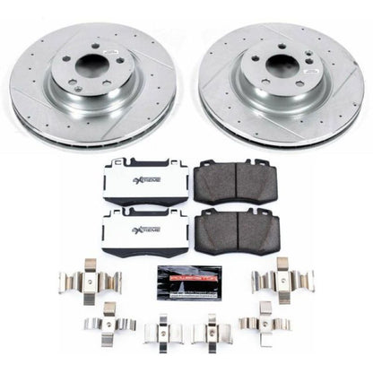 PowerStop Power Stop 2006 Mercedes-Benz CLS500 Front Z26 Street Warrior Brake Kit