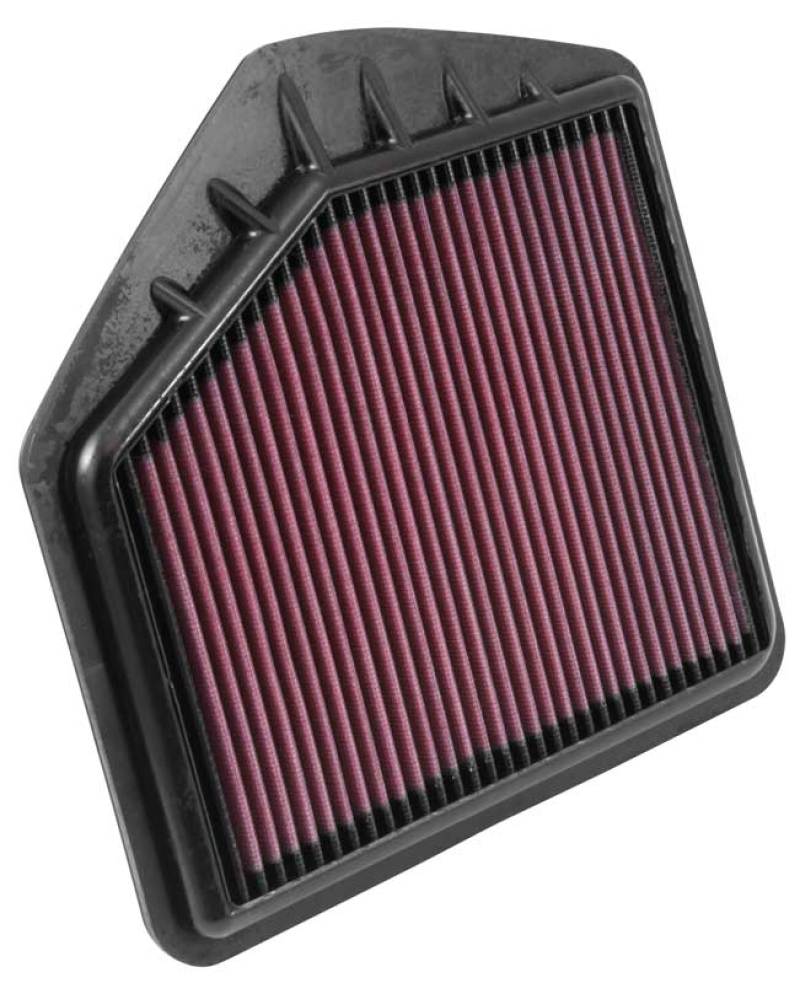 K&N Engineering K&N Replacement Panel Air Filter for 2015 Hyundai Genesis Sedan 5.0L V8 (Right)