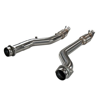 Kooks Headers Kooks 2012+ Jeep Grand Cherokee SRT8 6.4L 3in Stainless GREEN Catted Connection Pipes