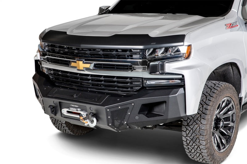 Husky Liners 15-19 Chevy Silverado 2500/3500 (Excl. Indc Sys Hood) Aeroskin Low Profile - Matte Blk