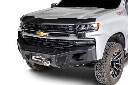 Husky Liners 15-19 Chevy Silverado 2500/3500 (Excl. Indc Sys Hood) Aeroskin Low Profile - Matte Blk