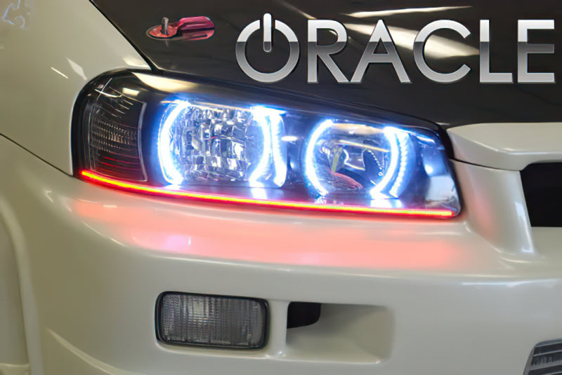ORACLE Lighting Oracle 98-01 Nissan Skyline LED Headlight Halo Kit - Blue