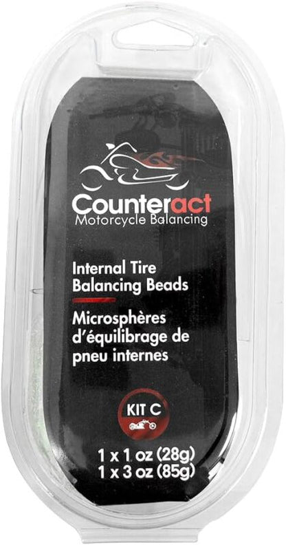 Counteract Motorcycle Balancing Bead DIY Kit: (1) 1oz Bag / (1) 3oz Bag
