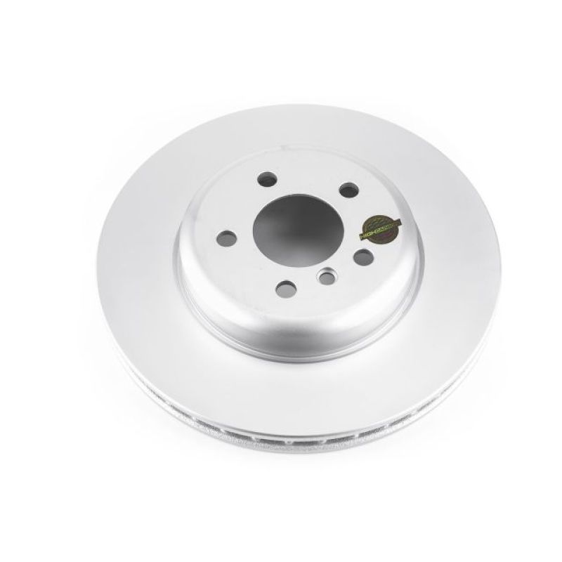 PowerStop Power Stop 14-16 BMW 535d Front Evolution High Carbon Geomet Coated Rotor