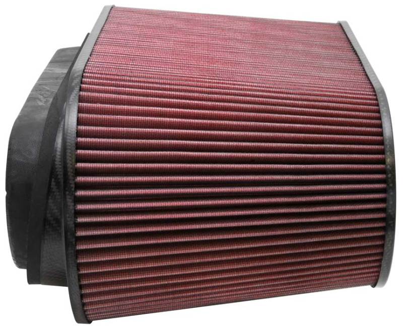 K&N Engineering K&N Custom Racing Unique Oval Tapered Filter 17.313in OL B/7.75in OW B/14.625inOL T/6.125inOW T/9in