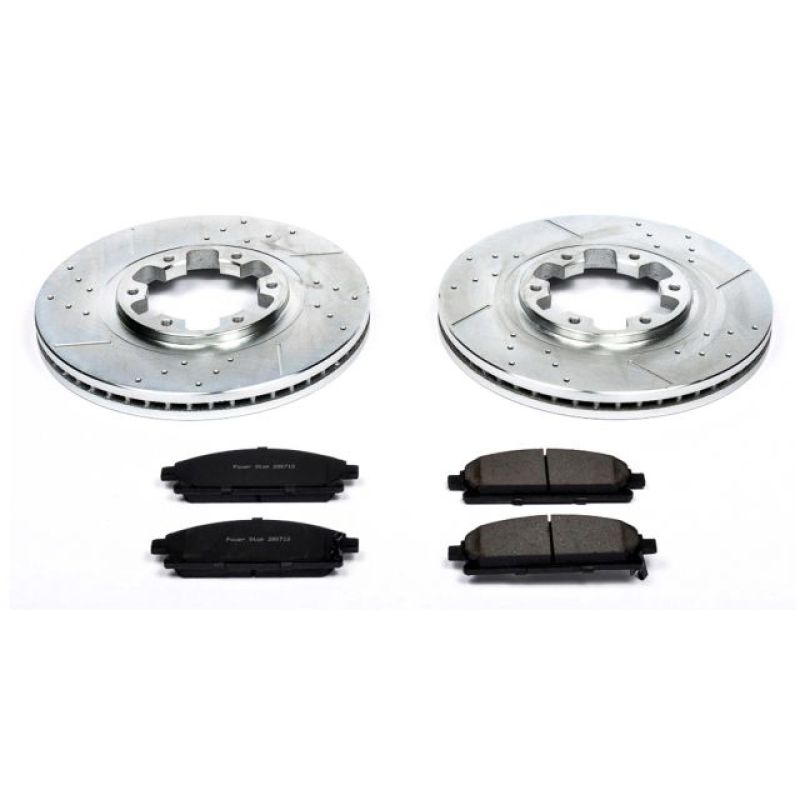 PowerStop Power Stop 97-03 Infiniti QX4 Front Z23 Evolution Sport Brake Kit