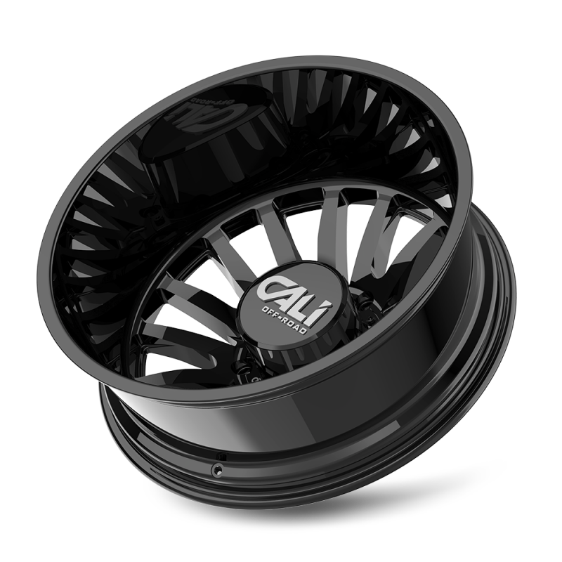 Cali Off-Road 9110D Summit Dually 22x8.25 / 8x165.1 BP / -192mm Offset / 121.3mm Hub Gls Blk Wheel