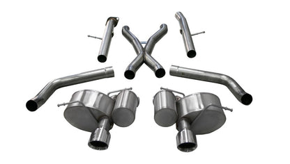 CORSA Performance Corsa 2012-2021 Jeep Grand Cherokee SRT 2.75in Dual Rear Xtreme Cat-Back Exhaust