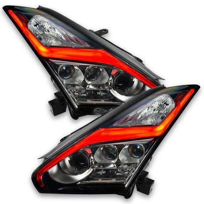 ORACLE Lighting Oracle 15-21 Nissan GT-R RGB+W (Lightning Bolt) Headlight DRL Kit- w/o Controller