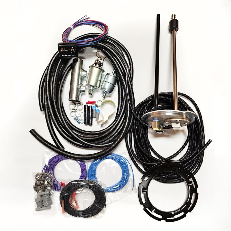 Titan Fuel Tanks 17-24 RAM Universal Cab & Chassis Auxiliary Conversion Kit