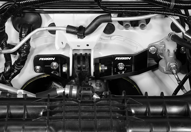 Perrin Performance PERRIN 15-21 Subaru Impreza/WRX/STI Pitch Stop Mount & Firewall Brace - Black