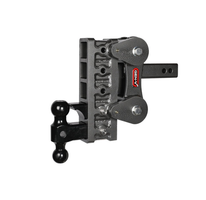 GEN-Y Hitch Gen-Y The Boss Torsion-Flex 2in Shank 7.5in Drop 10K Hitch w/GH-031 Dual-Ball/GH-032 Pintle Lock