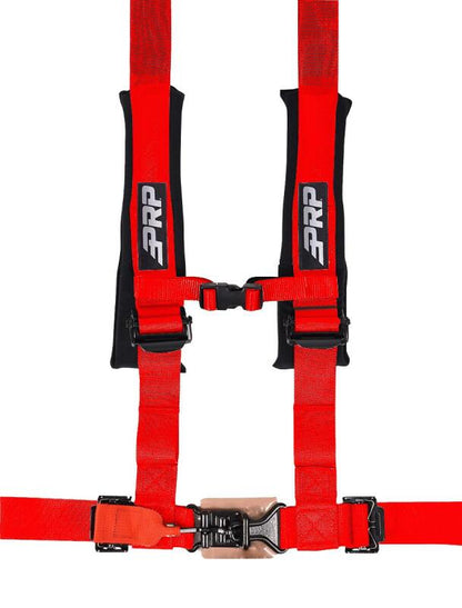 PRP Seats PRP 4.2 Harness with Latch / Link Lap Belt- Red