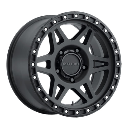 Method Wheels Method MR312 17x8.5 0mm Offset 5x150 110.5mm CB Matte Black Wheel