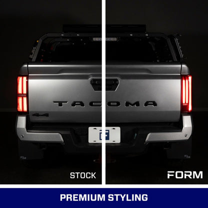 Form Lighting 24-26 Toyota Tacoma LED Tail Lights Red (pair)