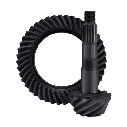 Yukon Gear & Axle Yukon Gear High Performance Ring & Pinion Gear Set Front for Toyota Clamshell 4.56 Ratio