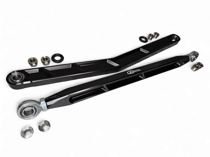 Elektric Off Road Elektric Offroad 2020+ Polaris Rzr Pro Xp Volt Billet Radius Rods Anodized Blk