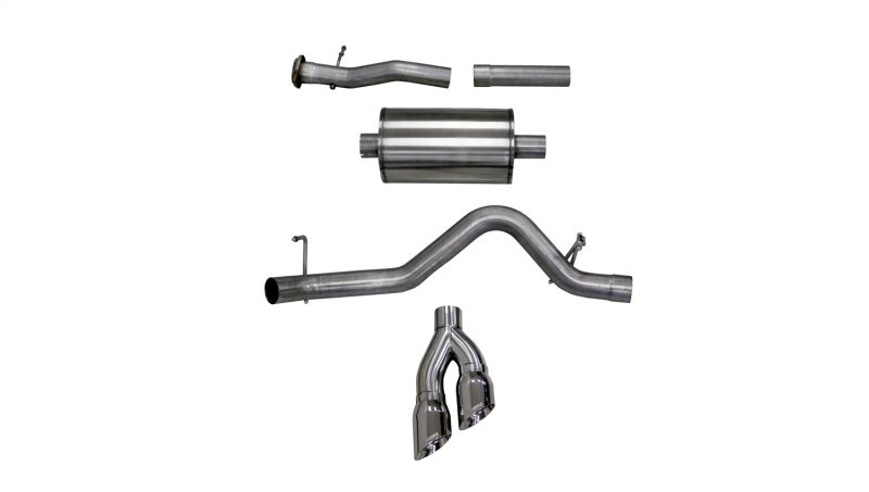 CORSA Performance Corsa 2017-2022 Chevy Colorado 3.6L Extended Cab/ Long Bed Sport Cat-Back System Single Rear Exit